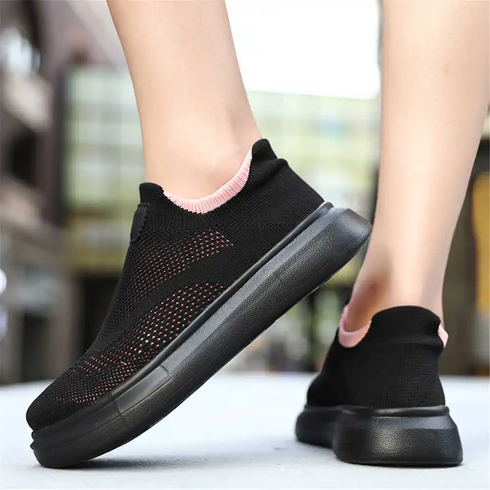 Streetwear Brand Store - Platform Stockings Brown Shoes For Woman