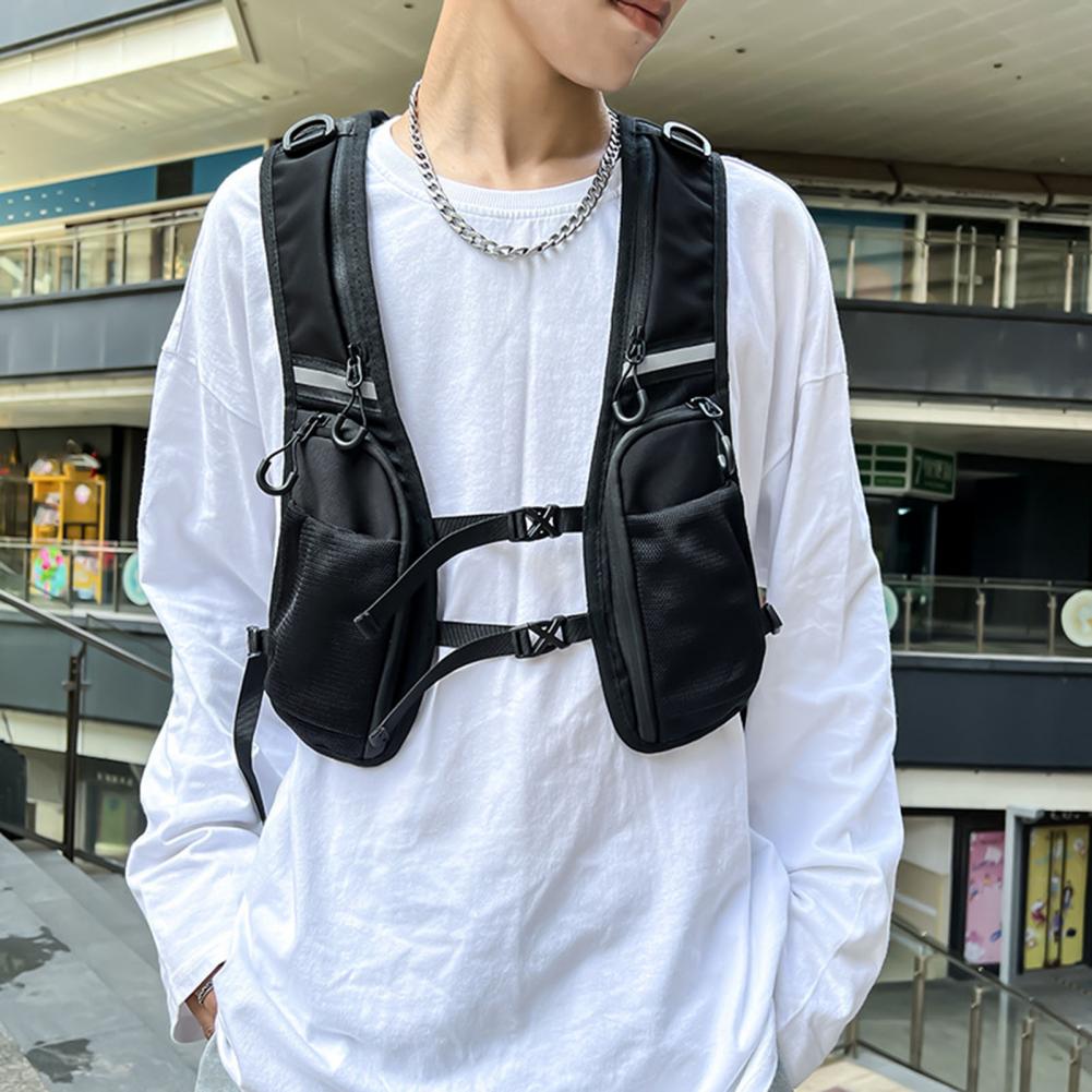 Trendy Brand Chest Bag Hip Hop - Streetwear Brand Bag 评论和价格