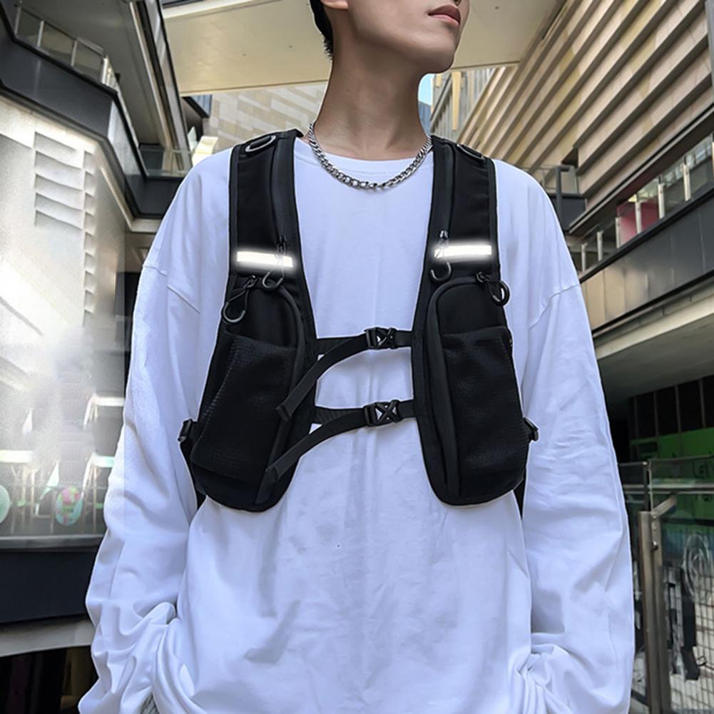 Trendy Brand Chest Bag Hip Hop - Streetwear Brand Bag 评论和价格