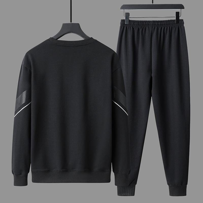Men's Casual 2-Piece Sportswea - Streetwear Zipper 评论和价格