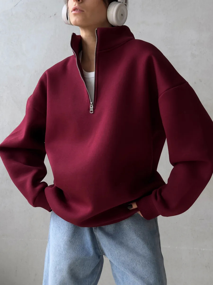 American Retro Half Zipper Alp - Streetwear Brand Hoodies 评论和价格