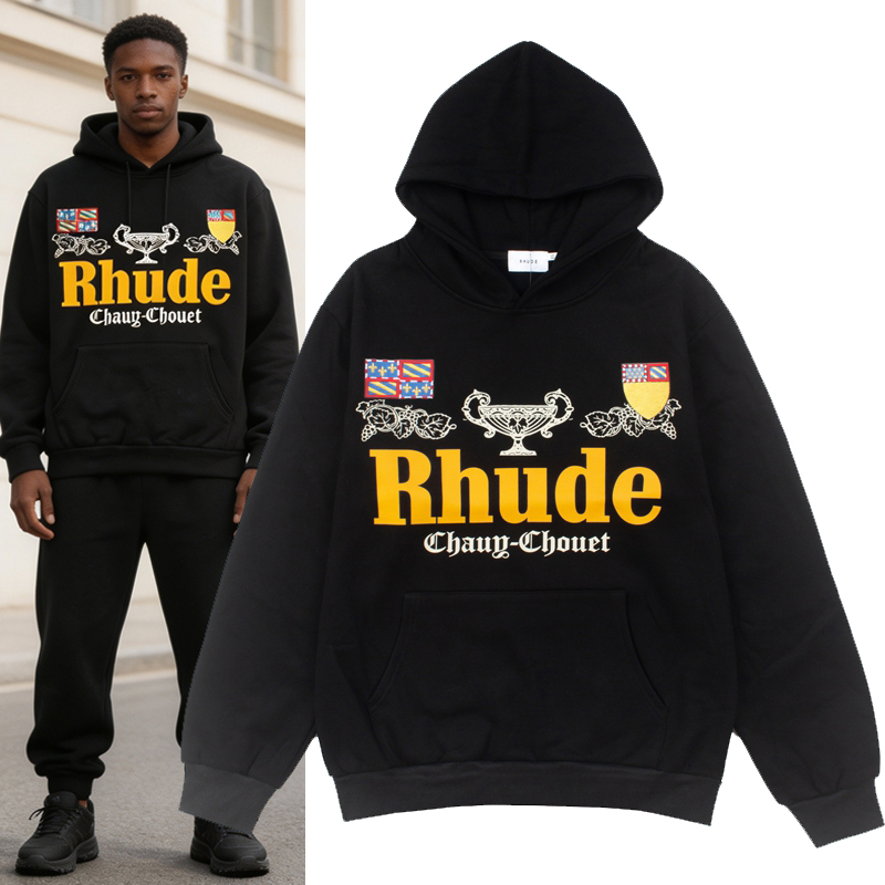 Streetwear Brand RHUDE Badge L - Streetwear Brand Hoodies 评论和价格