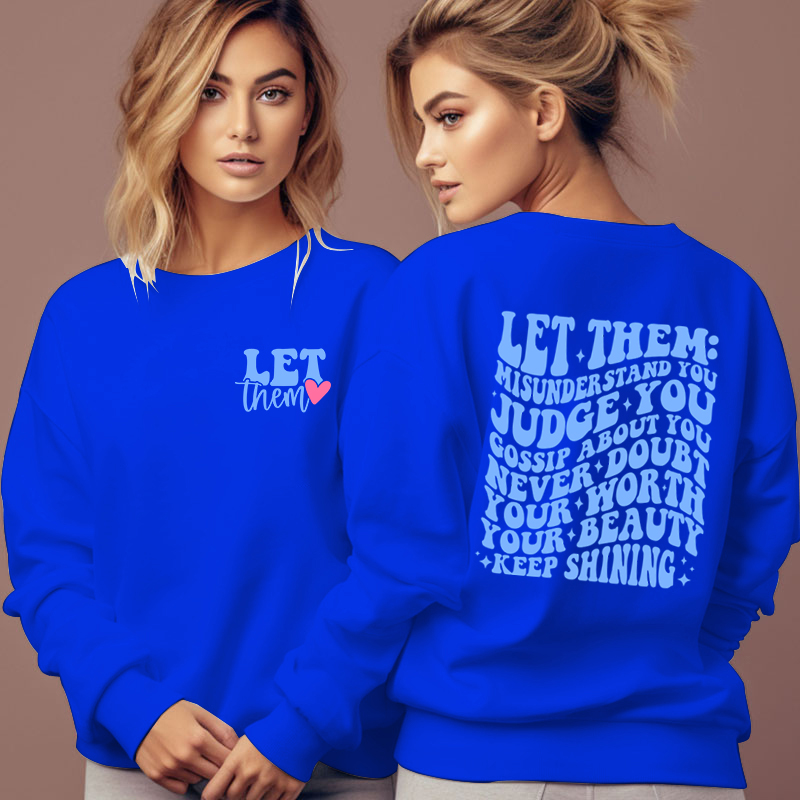 Trendy LET Them Brand Sweatshi - Streetwear Brand Hoodies 评论和价格