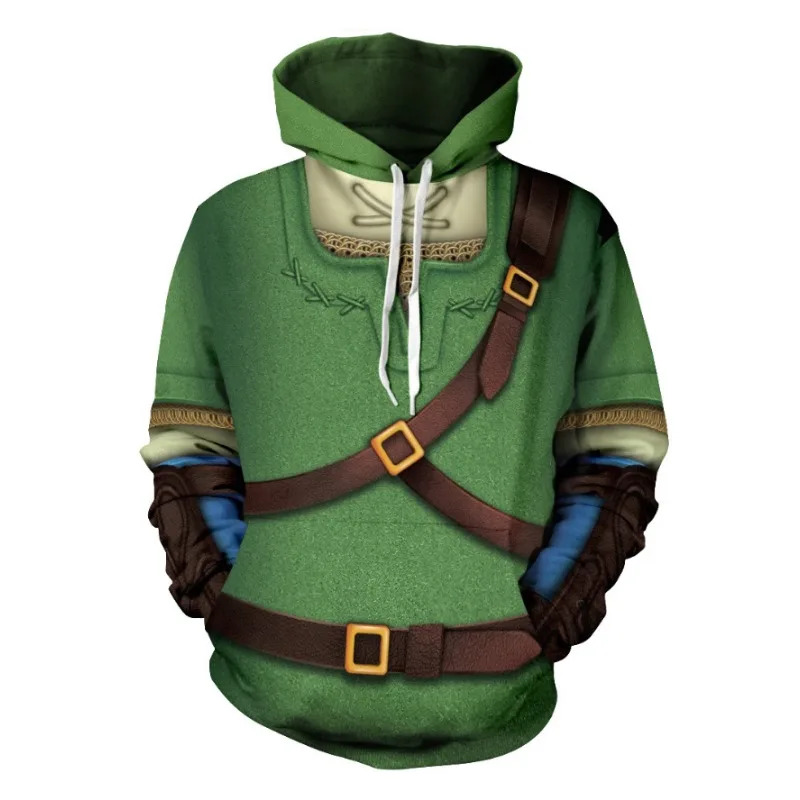 Cosplay Legend Zelda Link Zipp - Streetwear Zipper 评论和价格