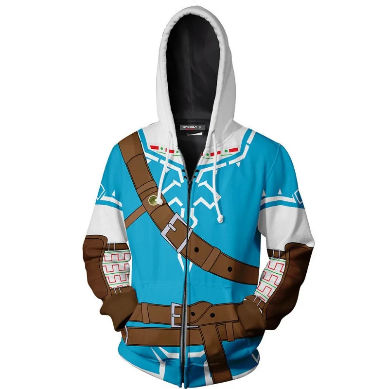 Cosplay Legend Zelda Link Zipp - Streetwear Zipper 评论和价格