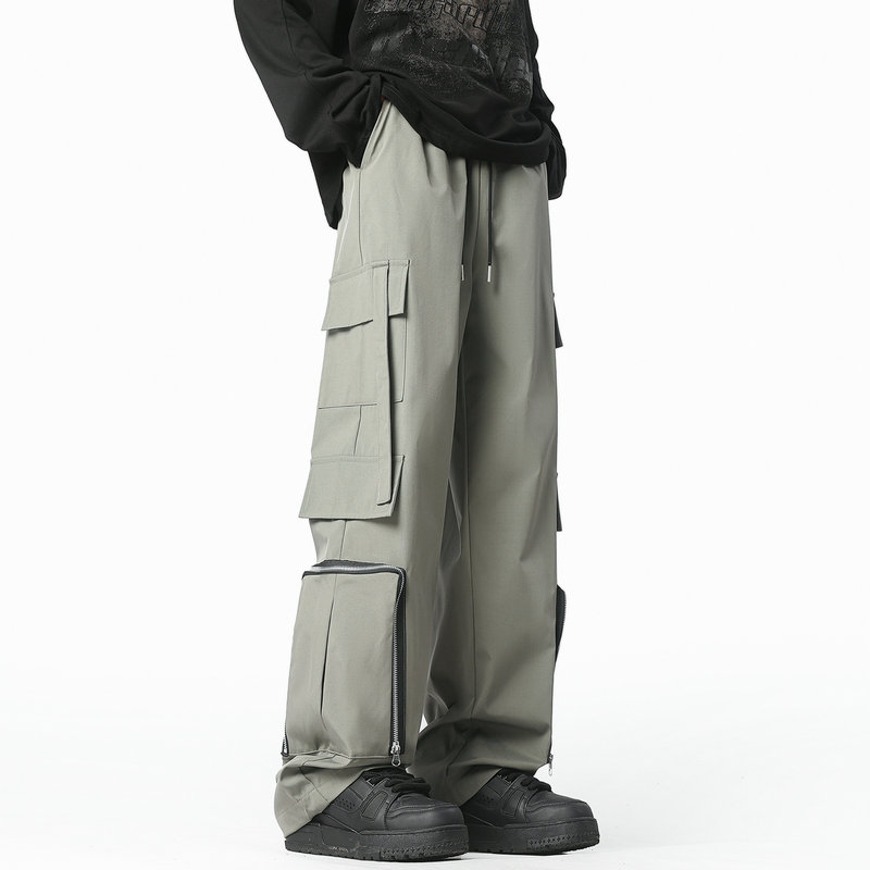 Fashion Men Cargo Pants Loose  - Streetwear Brand Pants 评论和价格