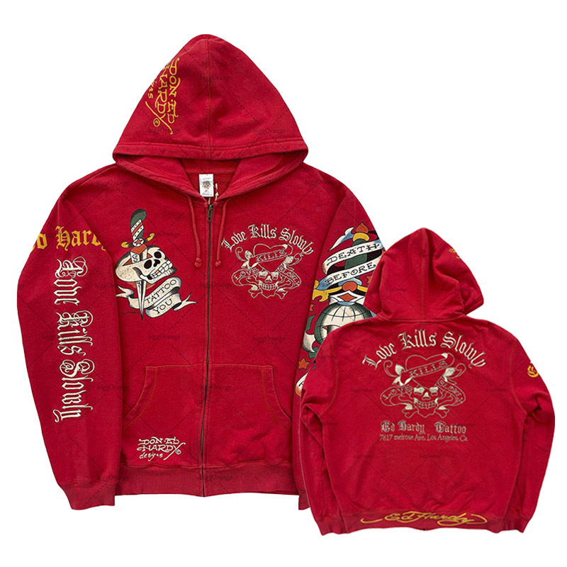American Gothic Ro Skull Bones - Streetwear Brand Hoodies 评论和价格