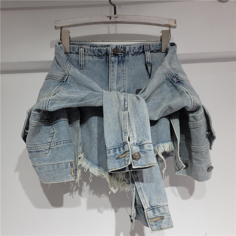 Denim Shorts Women Jeans Vinta - Streetwear Brand Pants 评论和价格