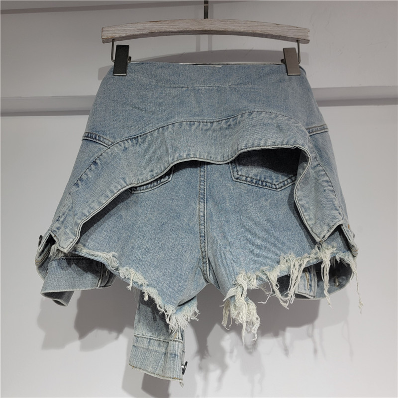 Denim Shorts Women Jeans Vinta - Streetwear Brand Pants 评论和价格