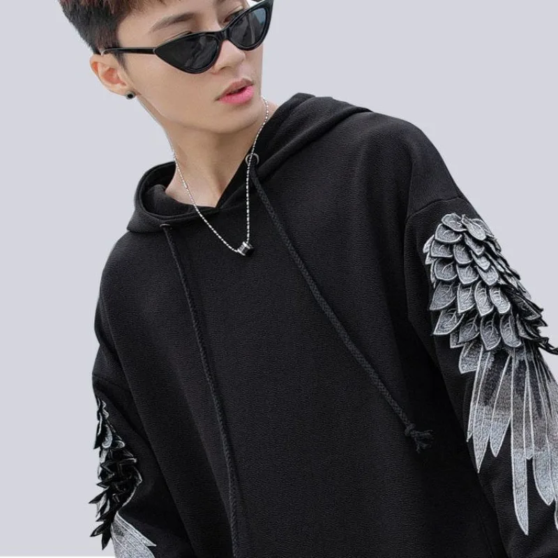 Sweatshirt for Men Hooded Embr - Streetwear Brand Hoodies 评论和价格